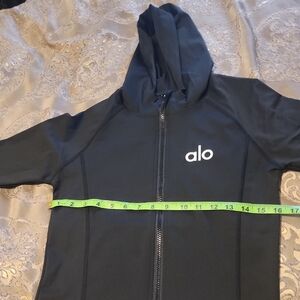 ALO Yoga Black Hoodie & PANTS Size Medium